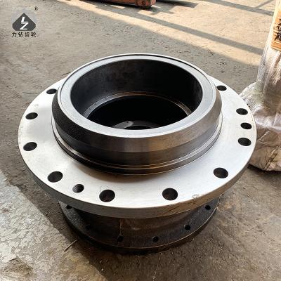 China Gearbox Base Excavator Travel Motor Housing LG936 Slewing Shaft Seat for sale