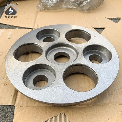 China 201-26-71190 201-26-71121 LIZUAN PC75 Excavator Bearing Pedestal Seal Kit Oil Baffle Pump Connection Plate for sale