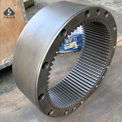 China Excavador rotatorio Construction Machinery Parts de Ring Gear R245 del oscilación en venta