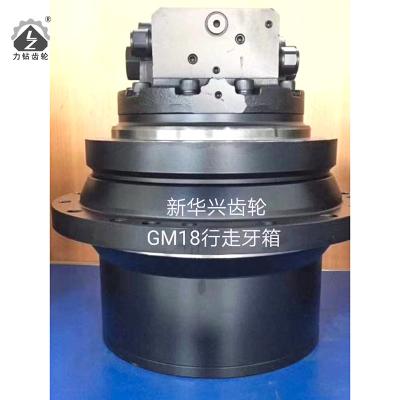 China Movimentação final Pc200 da maquinaria de Hydraulic Travel Motor da máquina escavadora TM18 à venda
