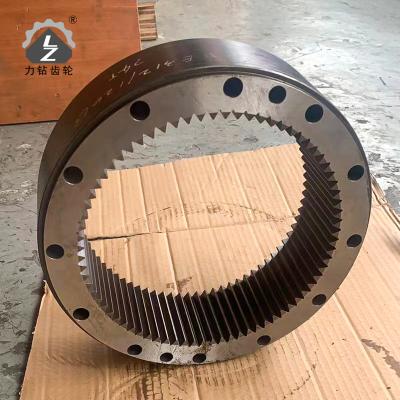China Machinery E120B Rotary Excavator Ring Gear for sale