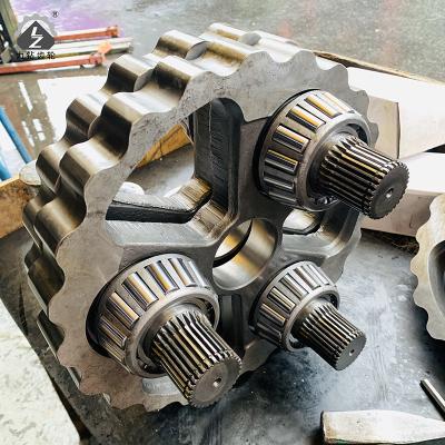 China Cycloid RV Gear Assy PC200-6 Excavator Travel Motor Gear Eccentric Shaft Gear for sale