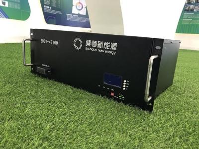 Chine 48V 100Ah lève des paquets de batteries de la communication Lifepo4 de la CE RS485.232 de batteries de système à vendre