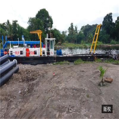 Chine 20 équipement de dragage d'étang de dragueur d'extraction de l'or des machines d'exploitation de sable de pouce 25m à vendre