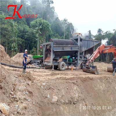 China keda 20T gold mines machine carpet 35Kw Power mesh size 8m africa popular mining machinery for gold mining for sale