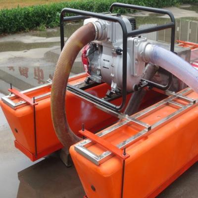 China 17m3/h 15hp River Mini Gold Dredger For Stream Or River Alluvial Gold Washing for sale