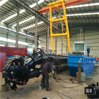 Chine Dragage d'or de machine de dragueur de sable d'aspiration de coupeur de 10 pouces à vendre