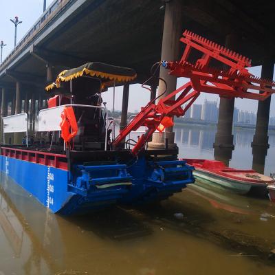 China Automatic Water Hyacinth Aquatic Weed Cutter 10000*4400*3100mm for sale