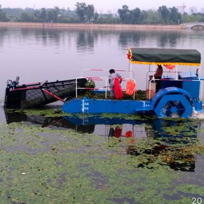 China Aquatic Weed Harvester Boat WH-40 In River / Lake for sale