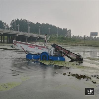 China Ceifeira aquática da erva daninha para a ceifeira de lingüeta customzied do rio cor limpa à venda