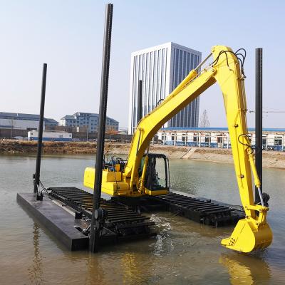 China Multifunctional Amphibious Dredger For For Dredging And Expansion Of Ponds Rivers And Canals Urban Inland Rivers And O for sale