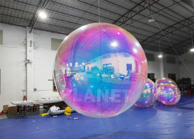 China PVC Mirror Balls Christmas Decoration Inflatable Mirror Disco Ball Balloon for sale