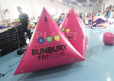 China Custom Triangle Floating Sealed Inflatable Buoys Boat Inflatable Buoy for sale