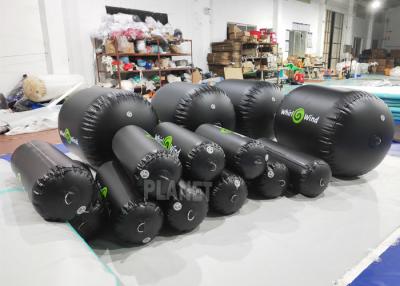 Китай Обвайзеры ПВК плавучей шлюпки черного изготовленного на заказ логотипа воздухонепроницаемые раздувные морские продается