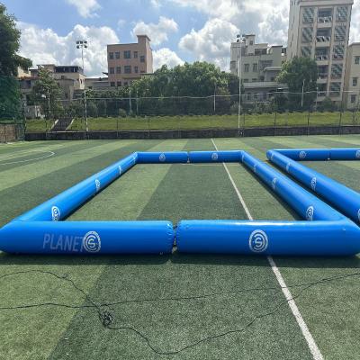 China Airtight Kids Training Inflatable Soccer Field Football Pitch Soccer Arena ​ for sale