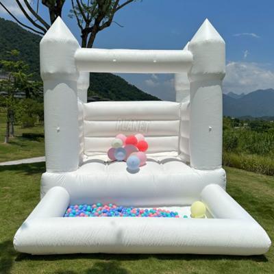 China Kids Party Mini Bounce House With Ball Pit Inflatable Bouncy Castle Jumping Bounce Castle for sale