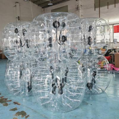 China Outdoor Sports PVC Inflatable Soccer Bumper Ball Adults Body Bubble Bumper Ball for sale