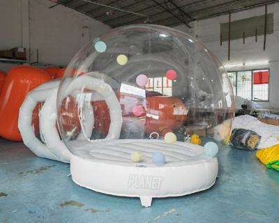 China Kids Transparent Inflatable Bubble Bouncer Clear Bubble Balloon Dome House Inflatable Bubble Tent for sale