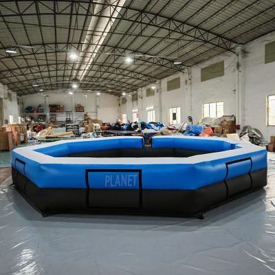 China Custom Team Building Inflatable Gaga Pit Inflatable Gaga Ball Pit Field Gaga Court For Kids And Adulits for sale