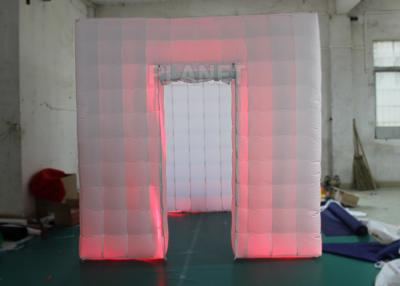 China Outdoor Inflatable Photo Booth Double Triple Stitches Customized Color for sale
