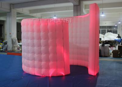 China Spiral Blow Up Photo Booth Two Doors With Doorway -20 To 60 Degrees Working Temp for sale