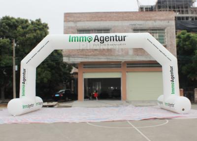 China Outdoor Event Entrance Arch  / Advertising Finish Line Blow Up Arch for sale