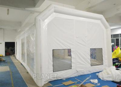 China Airtight Portable Paint Booth Tent 0.6 Mm PVC Tarpaulin Easy Installation for sale