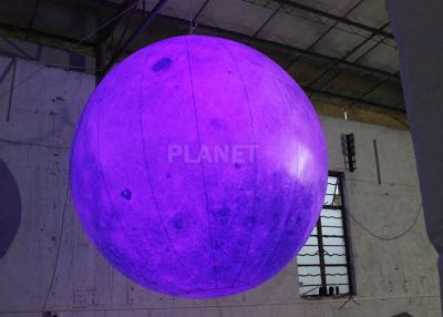 China Party Inflatable Lighting Decoration , Inflatable Moon Balloon OEM Available for sale