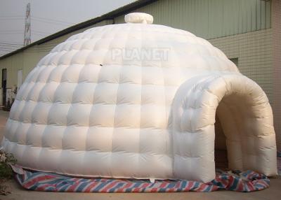 中国 広告のための屋外の耐久のイグルーのドームのテント7 x 7 x 4つのMポリ塩化ビニールの防水シート 販売のため
