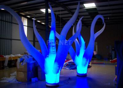 China Color Changing Inflatable Tree Durable 210 D Oxford Cloth For Event Decoration for sale