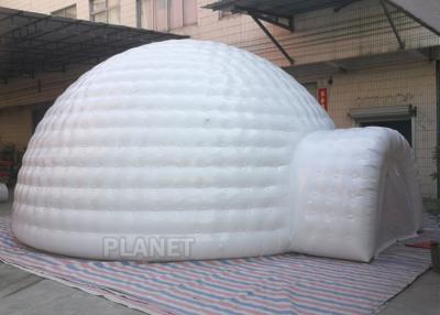 China Giant Inflatable Igloo Tent , White 3.5 M Height Inflatable Outdoor Tent for sale