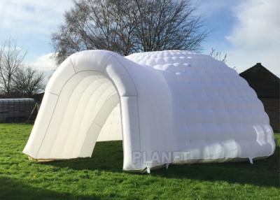 China Simple Inflatable Igloo Tent , White Inflatable Dome Tent CE / UL Certificate for sale