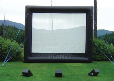 China Safety Inflatable Movie Screen Rental  / Inflatable TV Screen Reinforced Oxford Cloth for sale