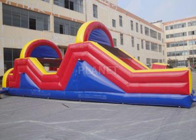 China Indoor / Outside Inflatable Obstacle Course Training Course Equipment for sale