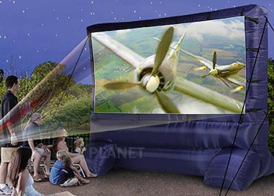 China El material al aire libre inflable ligero de la tela de la pantalla de proyector se aplica al hogar en venta