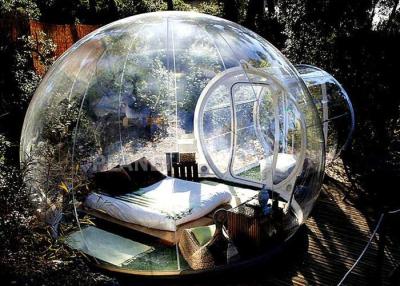 China Customized Inflatable Bubble Tent , Transparent Bubble Rooms 2 Years Warranty for sale