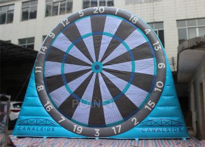 China Fun Inflatable Sports Games, Giant outdoor Inflatable football darts Commercial Inflatable Kick Darts for sale