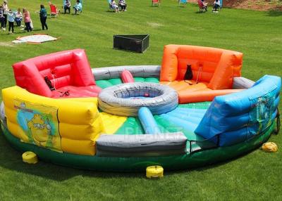 China Giant Inflatable Sports Games Human Hungry Hippo Chow Down 6 M Diameter for sale