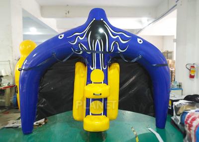 China Towable Inflatable Water Ski Tube Flying Manta Ray For Water Sport Games for sale