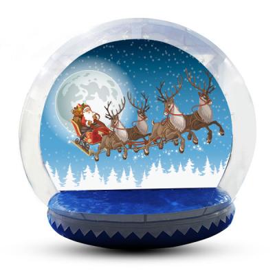 China Easy Access Entrance Tunnelinflatable Snow Globe Custom Color CE for sale