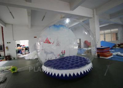 China globo humano inflável da neve do tamanho de 3m para o fogo da promoção - retardador à venda