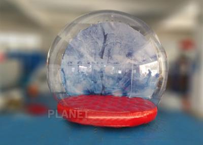 China 0.5mm PVC Trapaulin Outdoor Inflatable Snow Globe For Amusement Park for sale