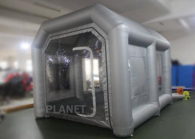 China Eco - Vriendschappelijke Kleine Mobiele Opblaasbare Nevelcabine Gemakkelijk om Ce UL EN14960 te installeren Te koop