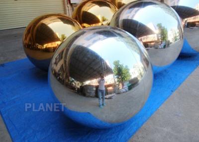 China Reusable Blow Up Mirror Ball Ornament Hanging Balloons High Tear Strength for sale