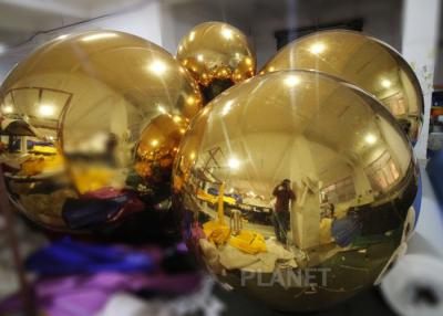 China Balão inflável colorido feito sob encomenda do espelho para a garantia decorativa de 1 ano do festival à venda