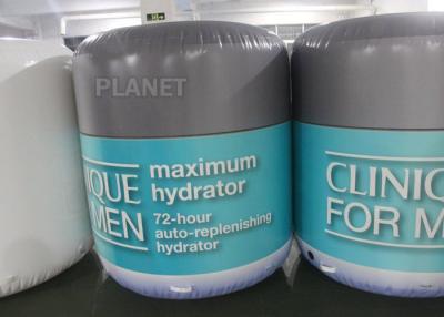 Chine Balises gonflables de l'eau du signe 1.5x1.5m de natation cylindrique pour emballer des marques à vendre