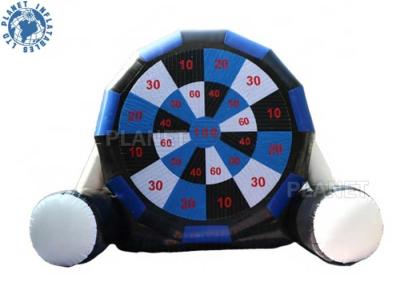 China Large Jumbo Inflatable Velcro Soccer Dart Board Sports Game For Outdoor for sale