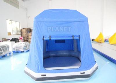 China PVC Tarpaulin Airtight Water Play Equipment Inflatable Water Floating Tent for sale