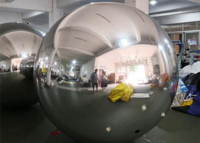 China Casarse bolas colgantes inflables de la esfera del espejo de la bola de espejo inflable decorativa de la decoración en venta