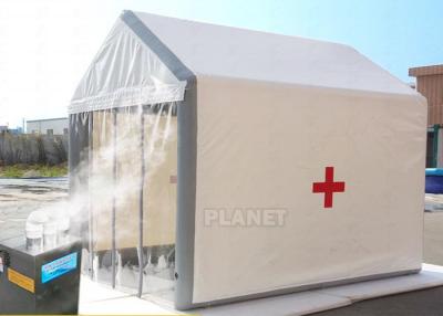 China Portable Emergency Disinfection Tent / Inflatable Military Channel Tent for sale